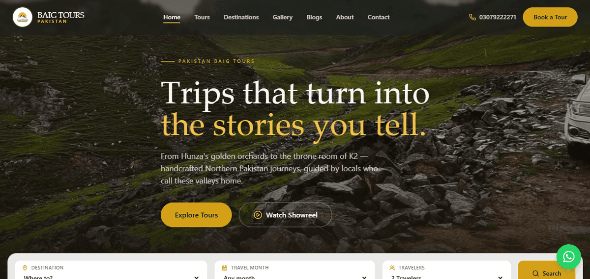Baig Tours Pakistan