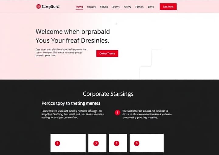 Preview of Corporate Website Redesign