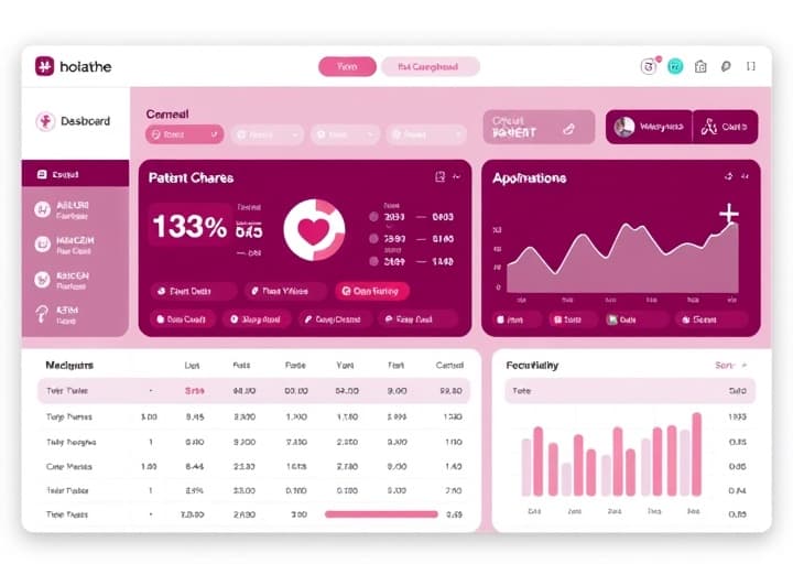 Healthcare UI/UX Dashboard